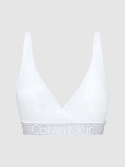 Calvin Klein Underwear HU035949 | Calvin Klein Customized Stretch Plunge Női Melltartó Fehér